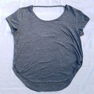 "Perfect active tee" strap back